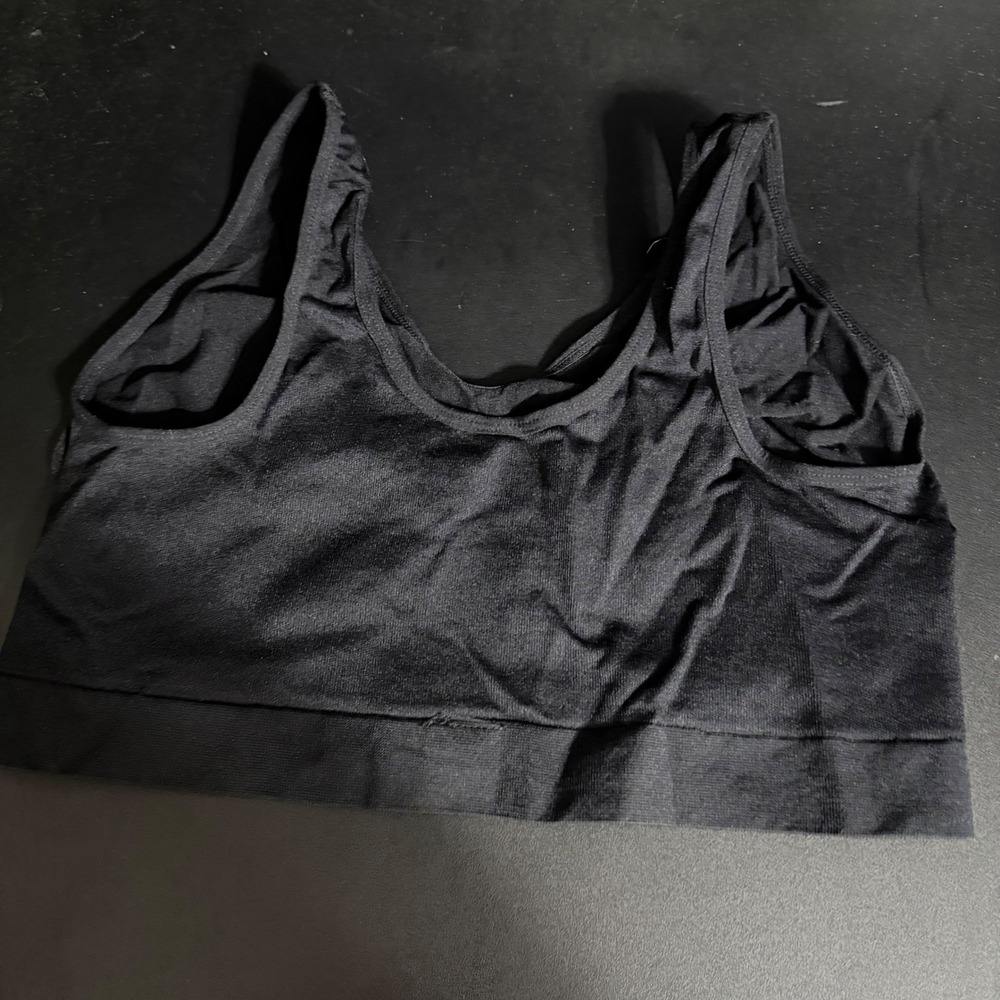 Black Seamless Lounge Bralette - Women Intimates